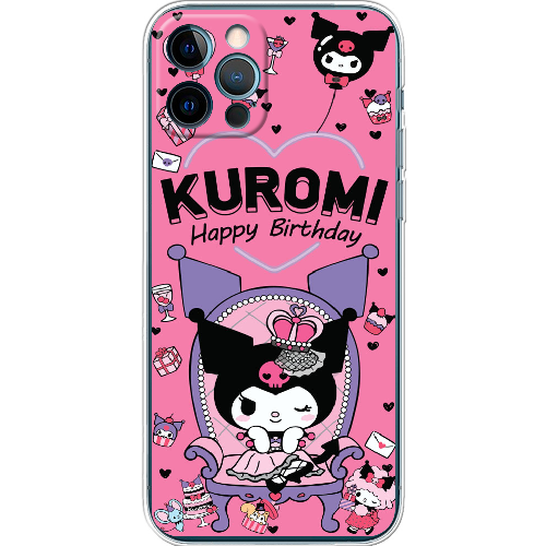 Чехол BoxFace iPhone 12 Pro День народження Kuromi