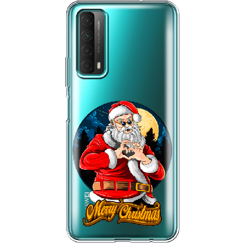 Чехол BoxFace Huawei P Smart 2021 Cool Santa and heart