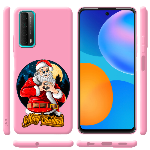 Чехол BoxFace Huawei P Smart 2021 Cool Santa and heart