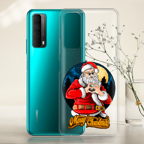 Чехол BoxFace Huawei P Smart 2021 Cool Santa and heart