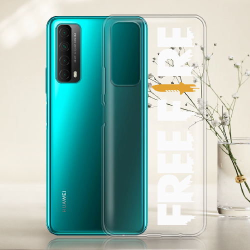 Чехол BoxFace Huawei P Smart 2021 Белый Free Fire