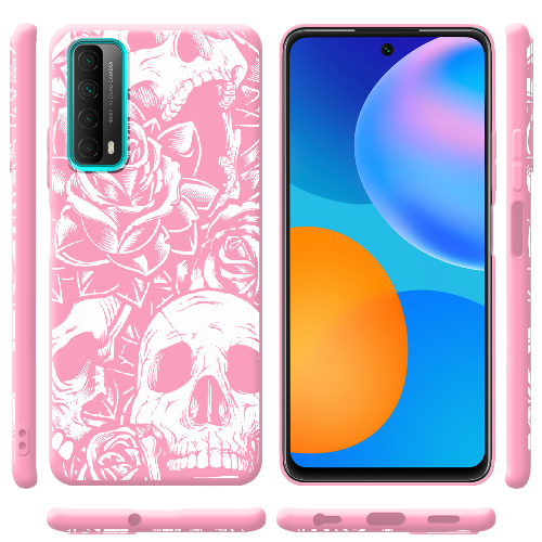 Чехол BoxFace Huawei P Smart 2021 Skull and Roses