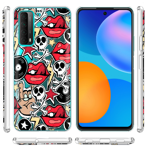 Чехол BoxFace Huawei P Smart 2021 Rock Graffiti