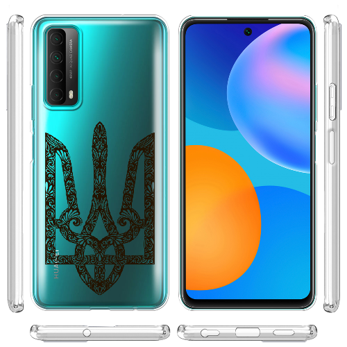 Чехол BoxFace Huawei P Smart 2021 Ukrainian Black Trident