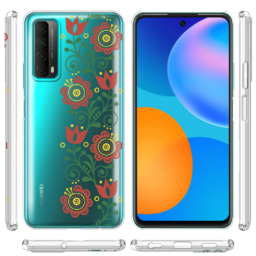 Чехол BoxFace Huawei P Smart 2021 Ethno Flower