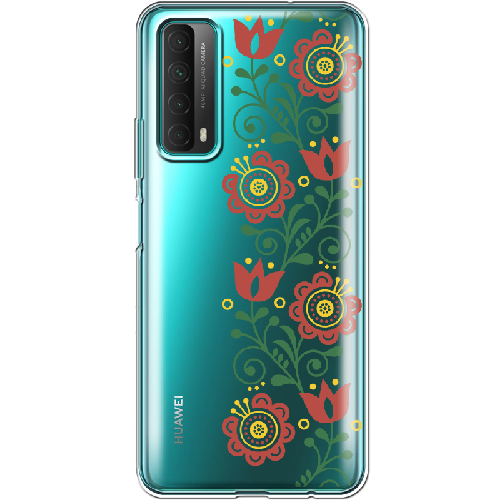 Чехол BoxFace Huawei P Smart 2021 Ethno Flower