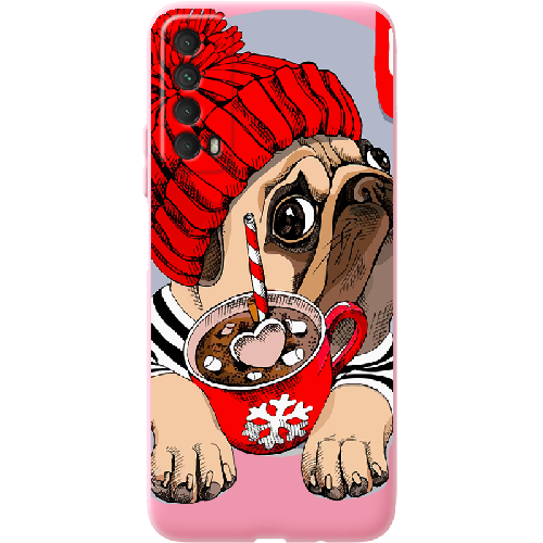 Чехол BoxFace Huawei P Smart 2021 Winter Puggy