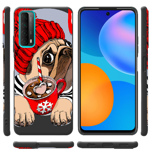 Чехол BoxFace Huawei P Smart 2021 Winter Puggy