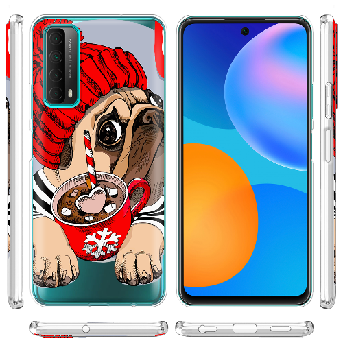 Чехол BoxFace Huawei P Smart 2021 Winter Puggy