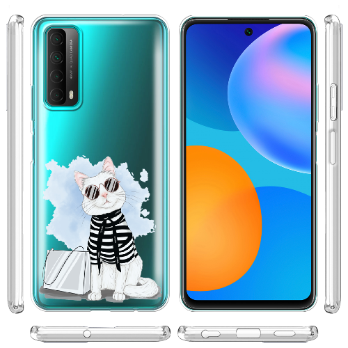 Чехол BoxFace Huawei P Smart 2021 Кот Модник