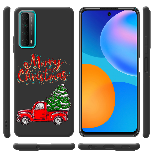 Чехол BoxFace Huawei P Smart 2021 Holiday Car Merry Christmas