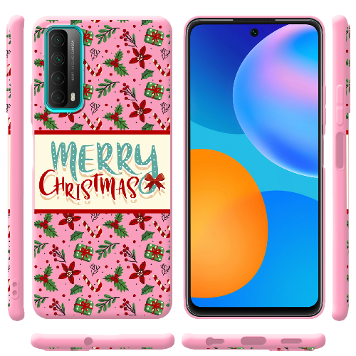 Чехол BoxFace Huawei P Smart 2021 Vintage Christmas Congratulation