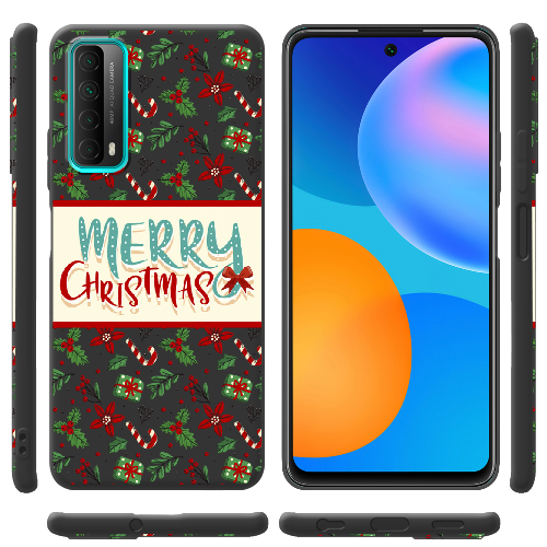 Чехол BoxFace Huawei P Smart 2021 Vintage Christmas Congratulation