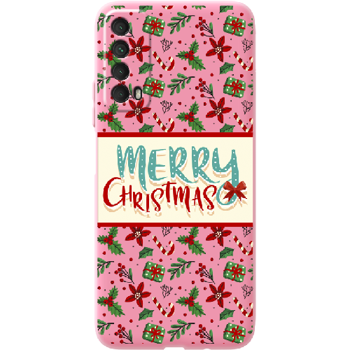 Чехол BoxFace Huawei P Smart 2021 Vintage Christmas Congratulation