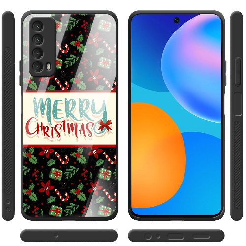 Чехол BoxFace Huawei P Smart 2021 Vintage Christmas Congratulation