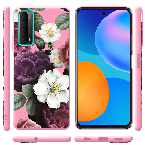 Чехол BoxFace Huawei P Smart 2021 Цветочные Темные Сны