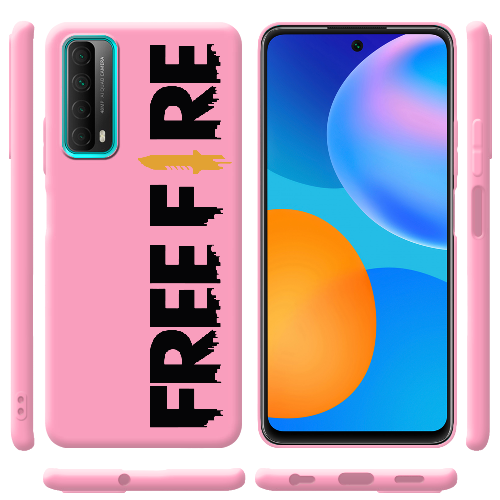 Чехол BoxFace Huawei P Smart 2021 Черный Free Fire