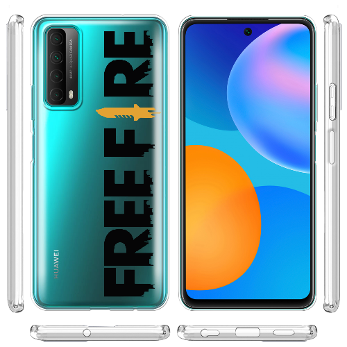 Чехол BoxFace Huawei P Smart 2021 Черный Free Fire