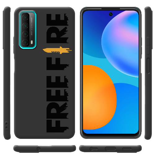 Чехол BoxFace Huawei P Smart 2021 Черный Free Fire