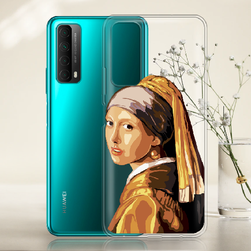 Чехол BoxFace Huawei P Smart 2021 Девушка с жемчужной серёжкой Поп Арт