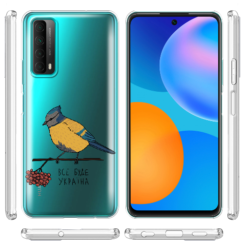 Чехол BoxFace Huawei P Smart 2021 Синиця і калина