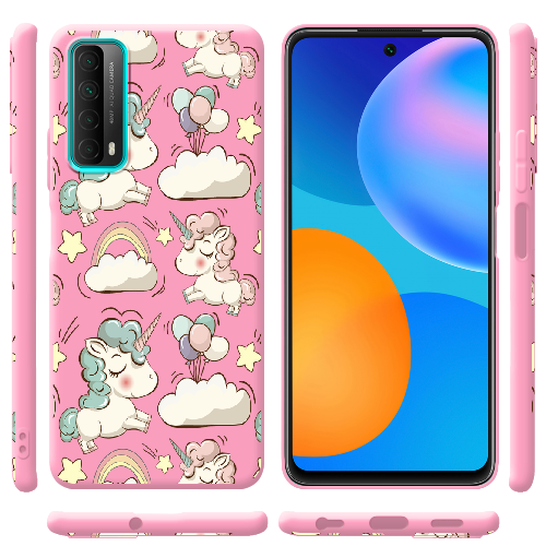 Чехол BoxFace Huawei P Smart 2021 Unicorns