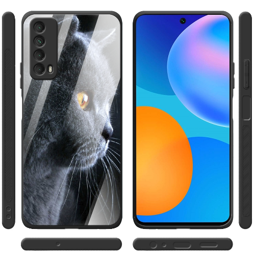 Чехол BoxFace Huawei P Smart 2021 English cat