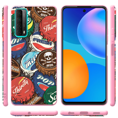 Чехол BoxFace Huawei P Smart 2021 Drink Lids