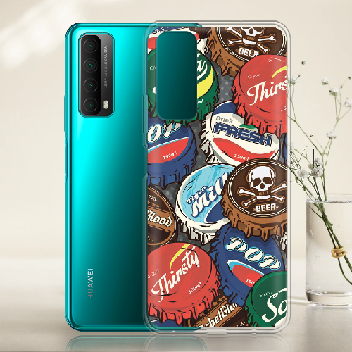 Чехол BoxFace Huawei P Smart 2021 Drink Lids