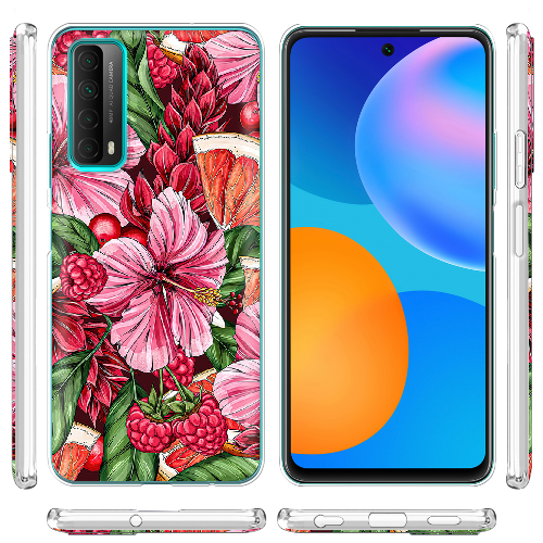 Чехол BoxFace Huawei P Smart 2021 Tropical Flowers