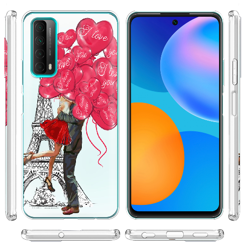 Чехол BoxFace Huawei P Smart 2021 Love in Paris