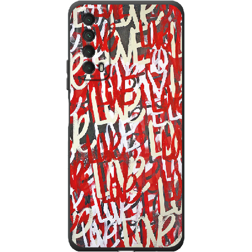 Чехол BoxFace Huawei P Smart 2021 Love Graffiti