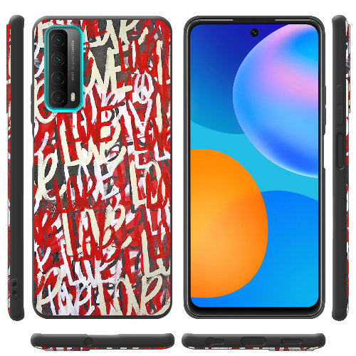 Чехол BoxFace Huawei P Smart 2021 Love Graffiti