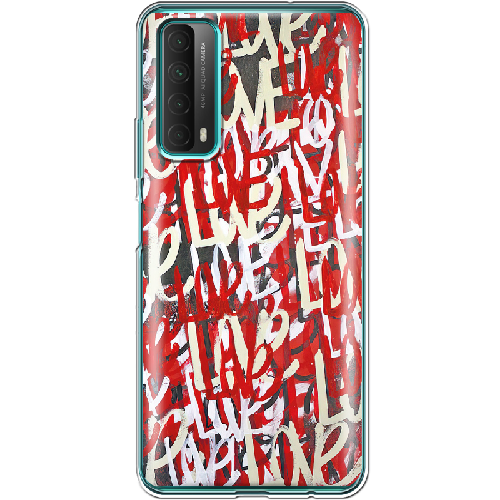 Чехол BoxFace Huawei P Smart 2021 Love Graffiti