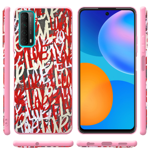 Чехол BoxFace Huawei P Smart 2021 Love Graffiti