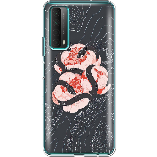 Чехол BoxFace Huawei P Smart 2021 Snake Rose