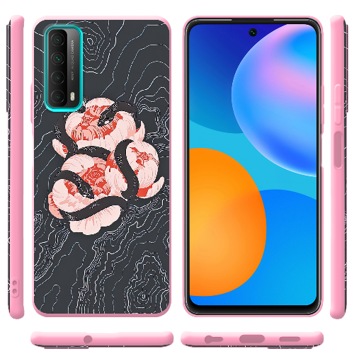 Чехол BoxFace Huawei P Smart 2021 Snake Rose