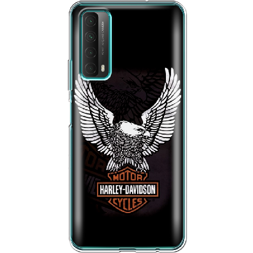 Чехол BoxFace Huawei P Smart 2021 Harley Davidson and eagle