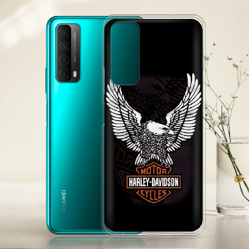 Чехол BoxFace Huawei P Smart 2021 Harley Davidson and eagle