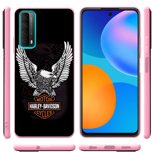 Чехол BoxFace Huawei P Smart 2021 Harley Davidson and eagle