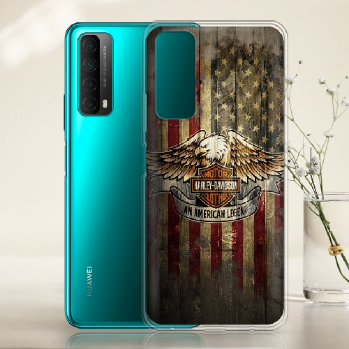 Чехол BoxFace Huawei P Smart 2021 Harley Davidson An American Legend