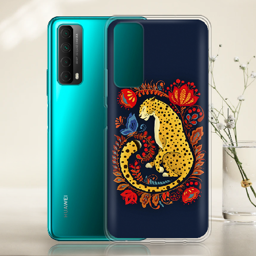 Чехол BoxFace Huawei P Smart 2021 Petrykivka Leopard