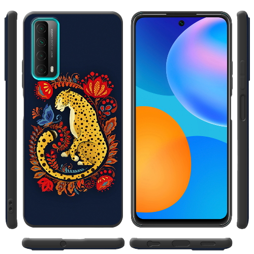 Чехол BoxFace Huawei P Smart 2021 Petrykivka Leopard