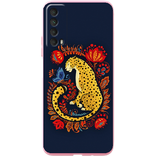 Чехол BoxFace Huawei P Smart 2021 Petrykivka Leopard