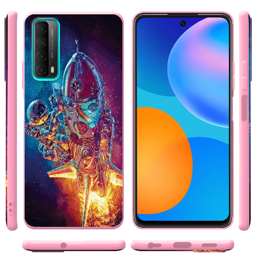 Чехол BoxFace Huawei P Smart 2021 Astronaut in Space