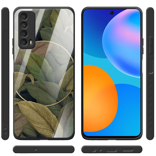 Чехол BoxFace Huawei P Smart 2021 Green Leaf