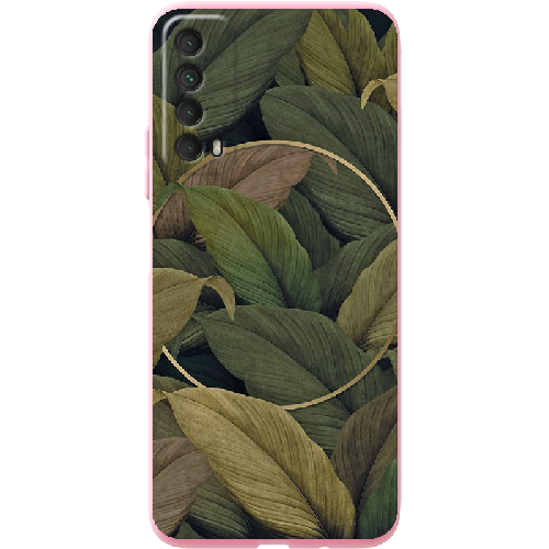 Чехол BoxFace Huawei P Smart 2021 Green Leaf