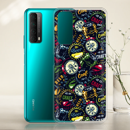 Чехол BoxFace Huawei P Smart 2021 Bottle Caps