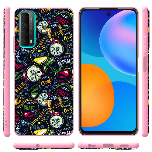 Чехол BoxFace Huawei P Smart 2021 Bottle Caps