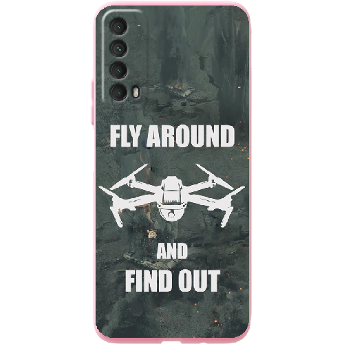 Чехол BoxFace Huawei P Smart 2021 Дрон Fly Around